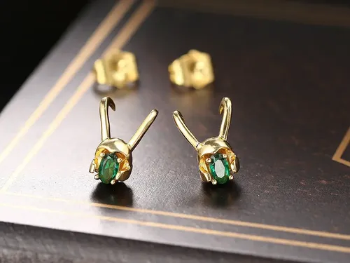 Aretes/Broqueles Temáticos de Oro